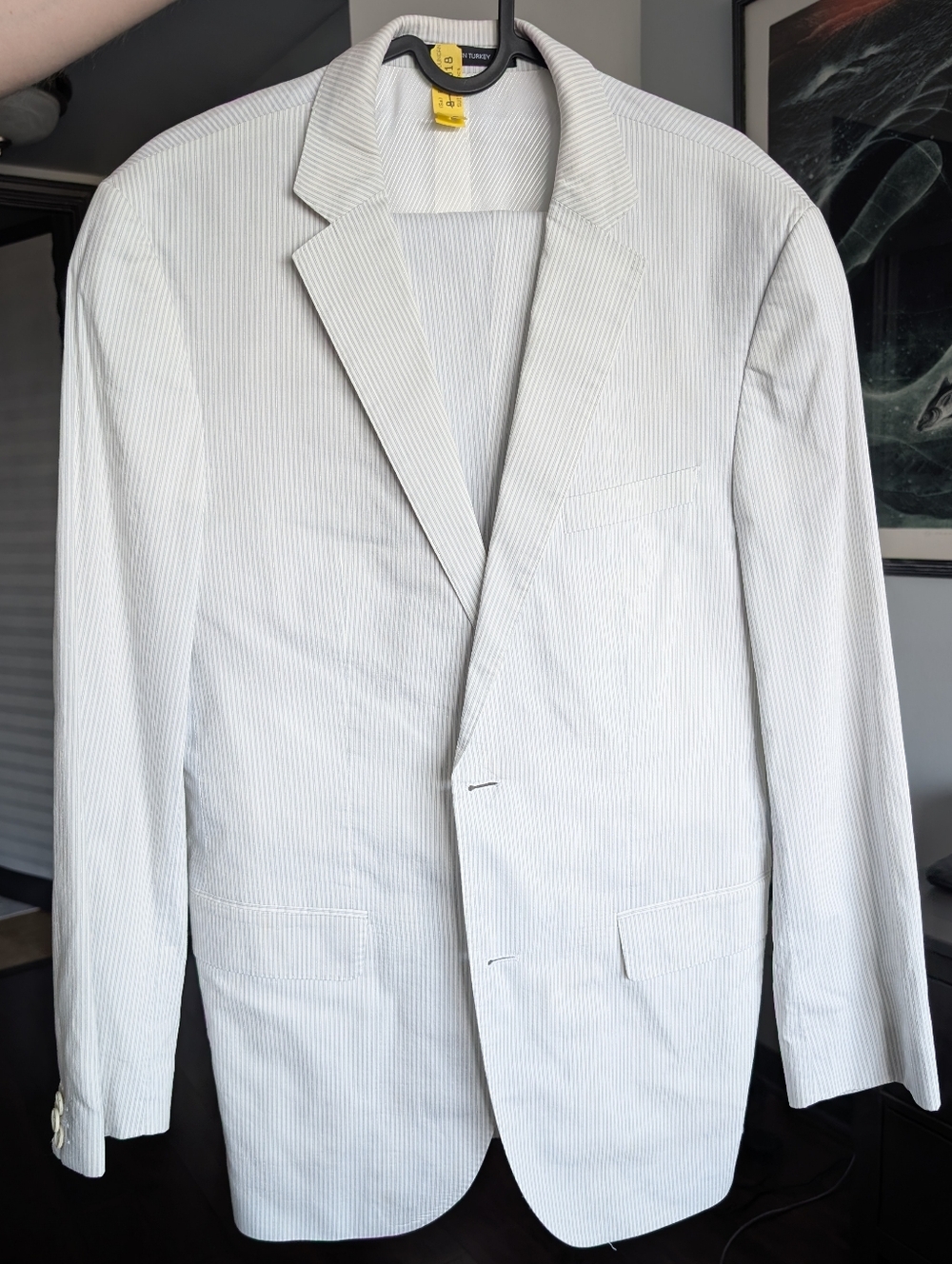 Men's Seersucker Suit